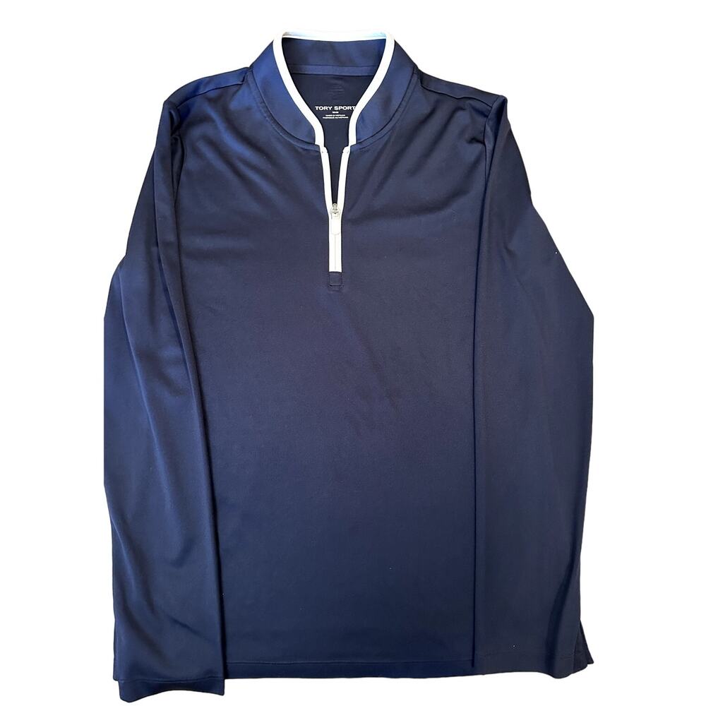 Tory Sport Navy Pullover, M
